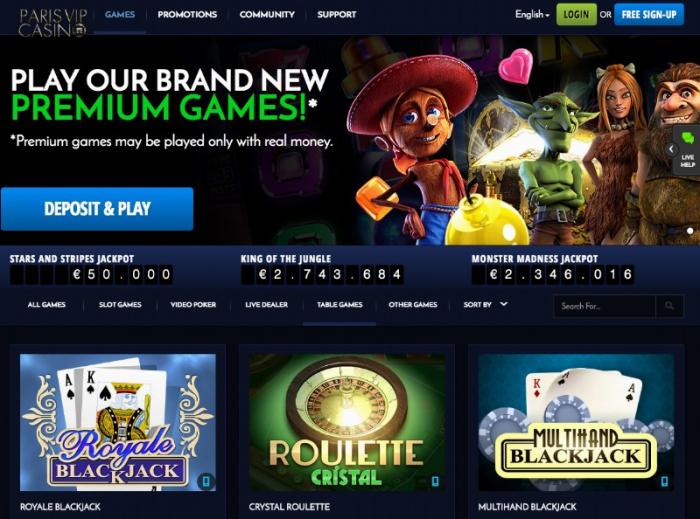 Paris vip casino